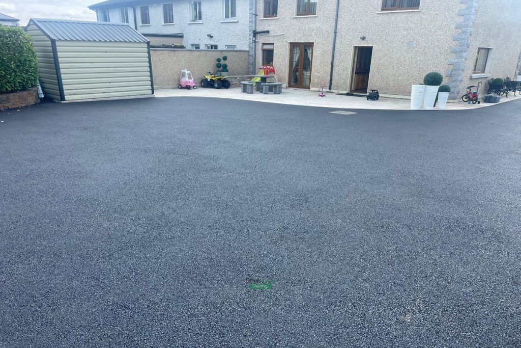 SMA Driveway with Granite Cobblestones and Granite Step in Newbridge, Co. Kildare (5)