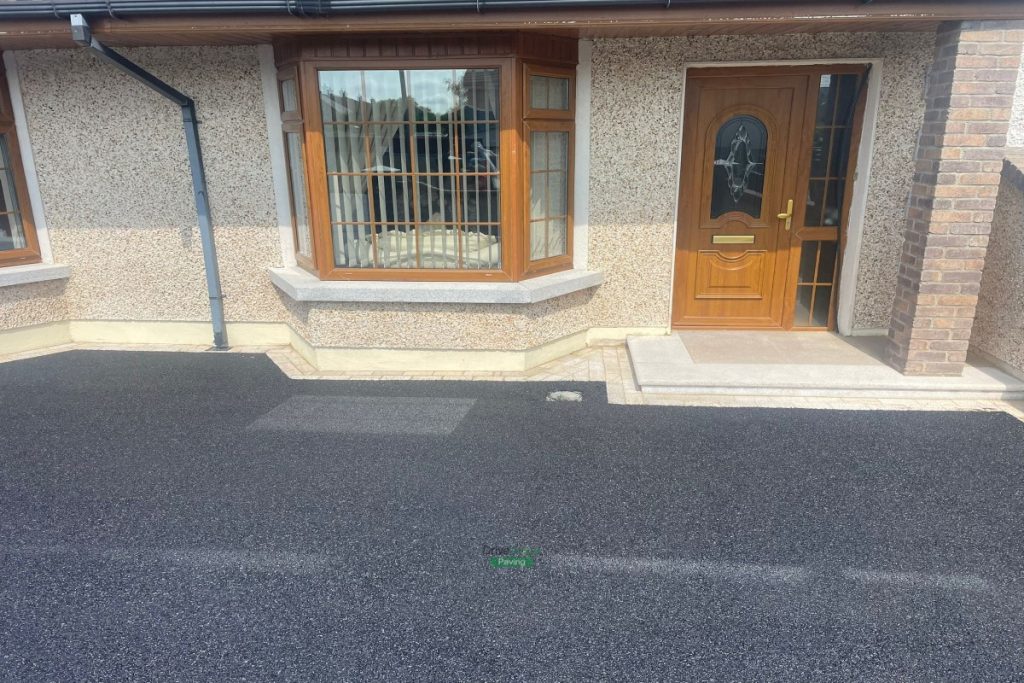 SMA Driveway with Granite Cobblestones and Step in Newbridge, Co. Kildare