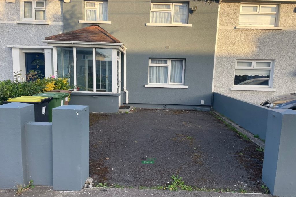 Asphalt Driveway with Silver Granite Border in Finglas, Dublin (1)