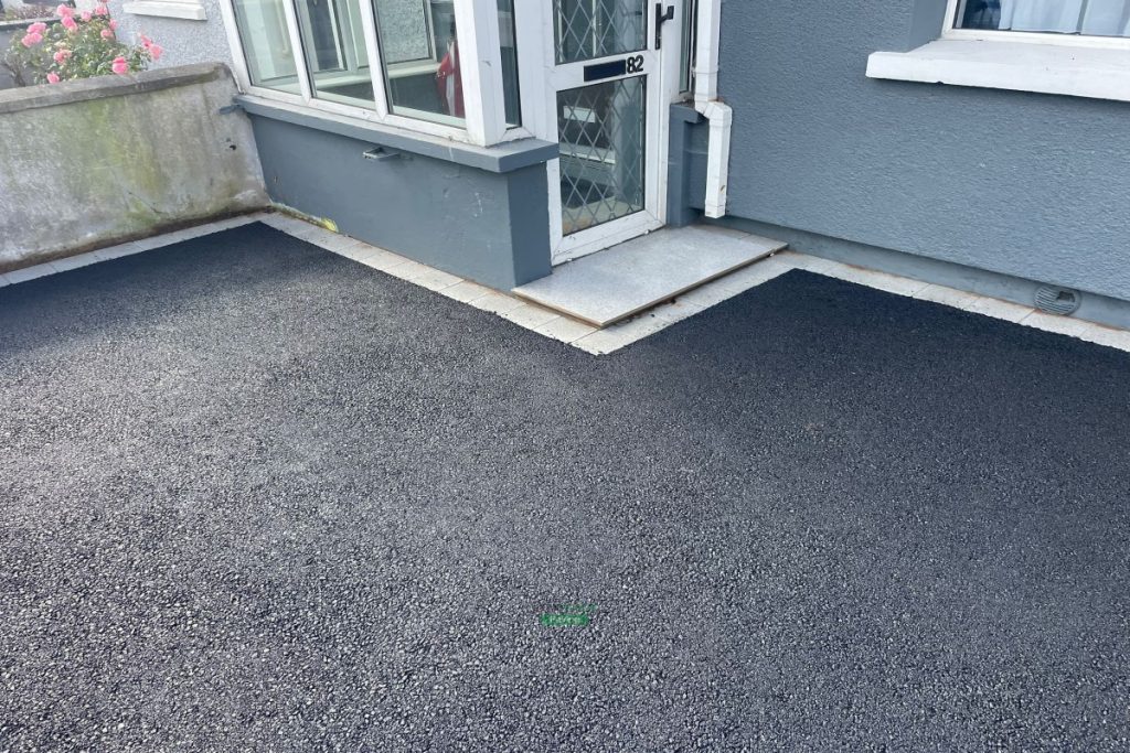 Asphalt Driveway with Silver Granite Border in Finglas, Dublin (4)
