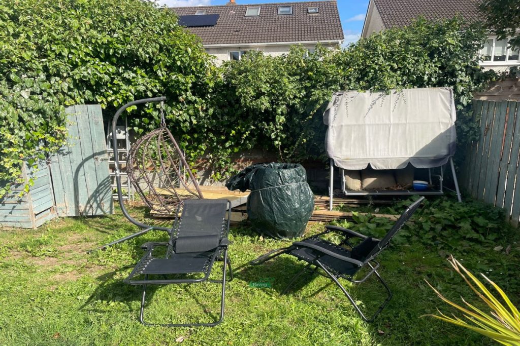 Patio with Silver Granite Slabs, New Lawn and Fencing in Swords, Dublin (2)