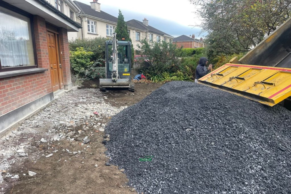 Driveway with Imprinted Concrete in Navan Road, Dublin (1)