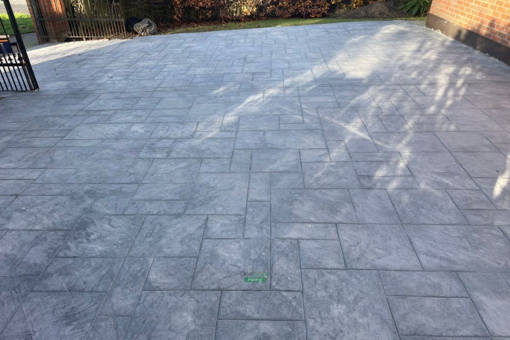 Driveway with Imprinted Concrete in Navan Road, Dublin (8)