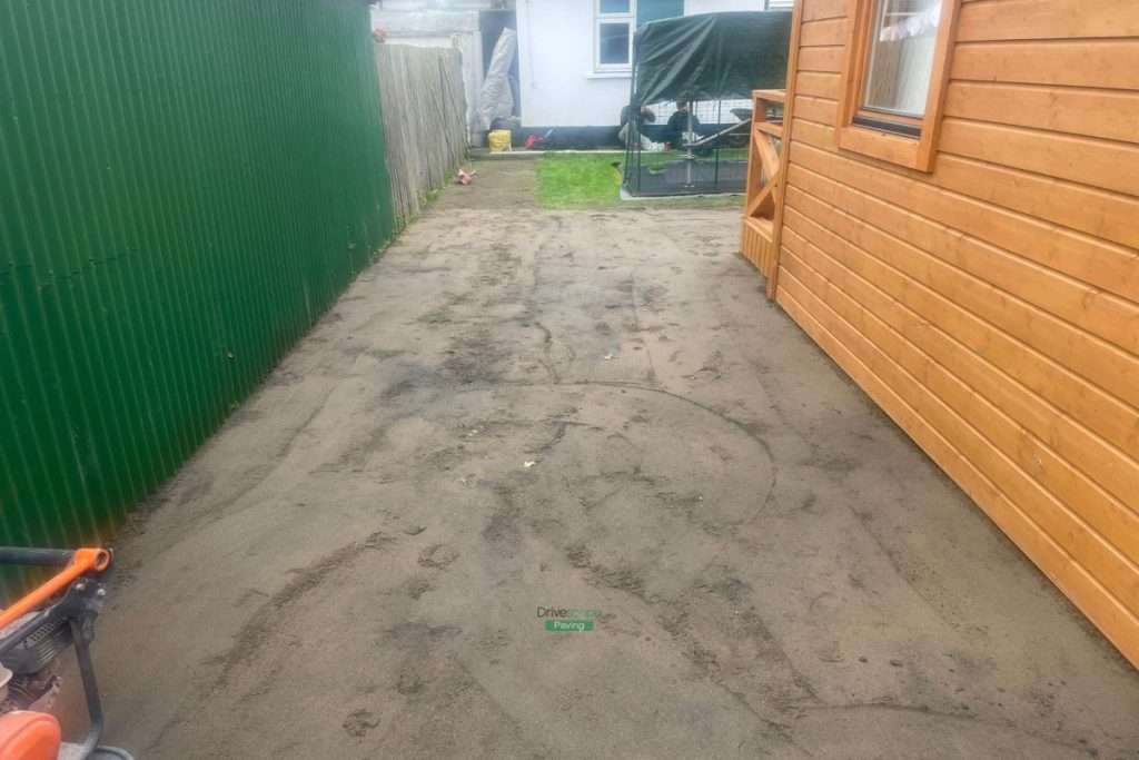 Porcelain Tiled Patio with New Fencing and Gate in Clontarf, Dublin (1)