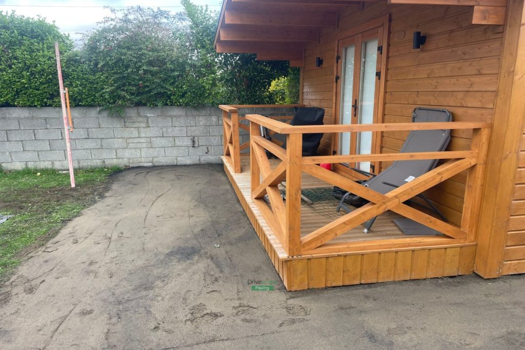 Porcelain Tiled Patio with New Fencing and Gate in Clontarf, Dublin (3)