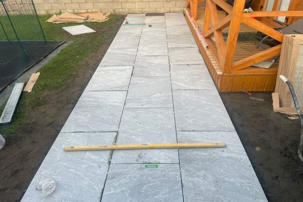 Porcelain Tiled Patio with New Fencing and Gate in Clontarf, Dublin (6)