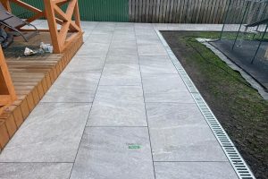 Porcelain Tiled Patio with New Fencing and Gate in Clontarf, Dublin (7)