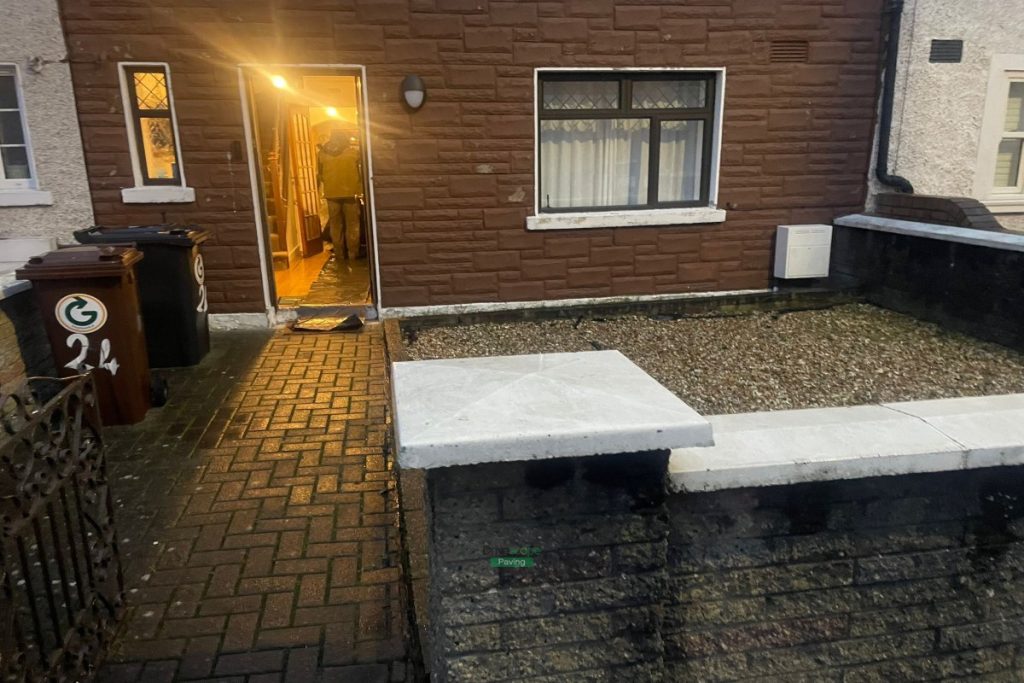 Asphalt Driveway with Double Corrib Border in Smithfield, Dublin (1)