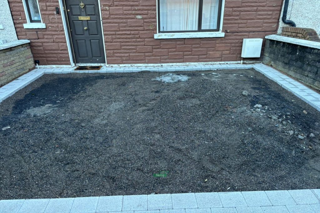Asphalt Driveway with Double Corrib Border in Smithfield, Dublin (4)