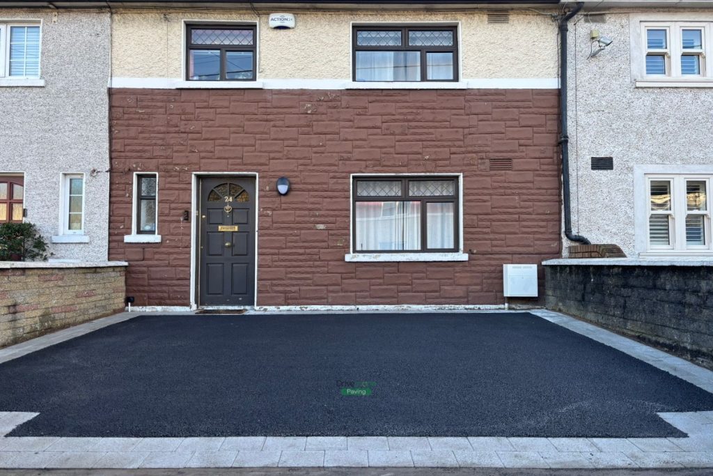 Asphalt Driveway with Double Corrib Border in Smithfield, Dublin (5)