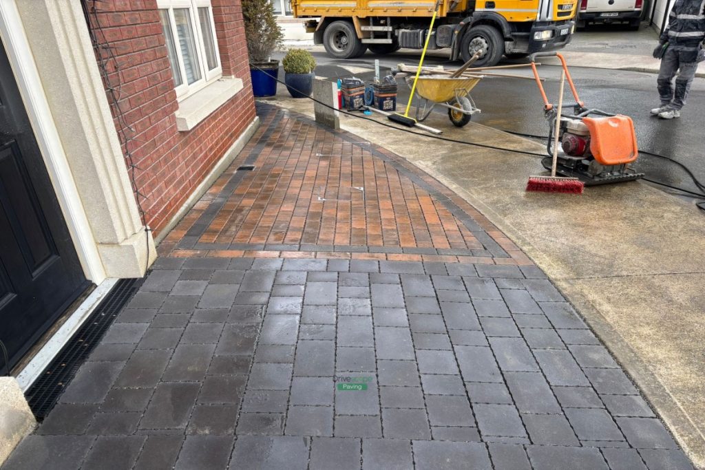 High-Quality Driveway Installation with Clima-Pave and Ashford Block in Sandyford, Co. Dublin (5)