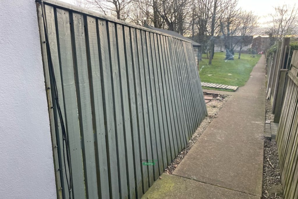 New Closed Panel Fence and Pedestrian Gate Installed in Swords, County Dublin (1)