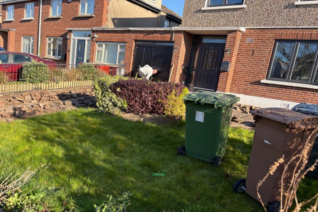 Asphalt Driveway with Tumbled Cobblestones in Clontarf, Dublin (1)