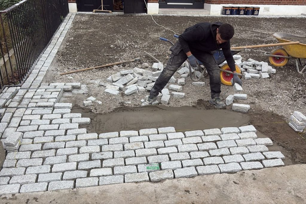 Asphalt Driveway with Tumbled Cobblestones in Clontarf, Dublin (3)