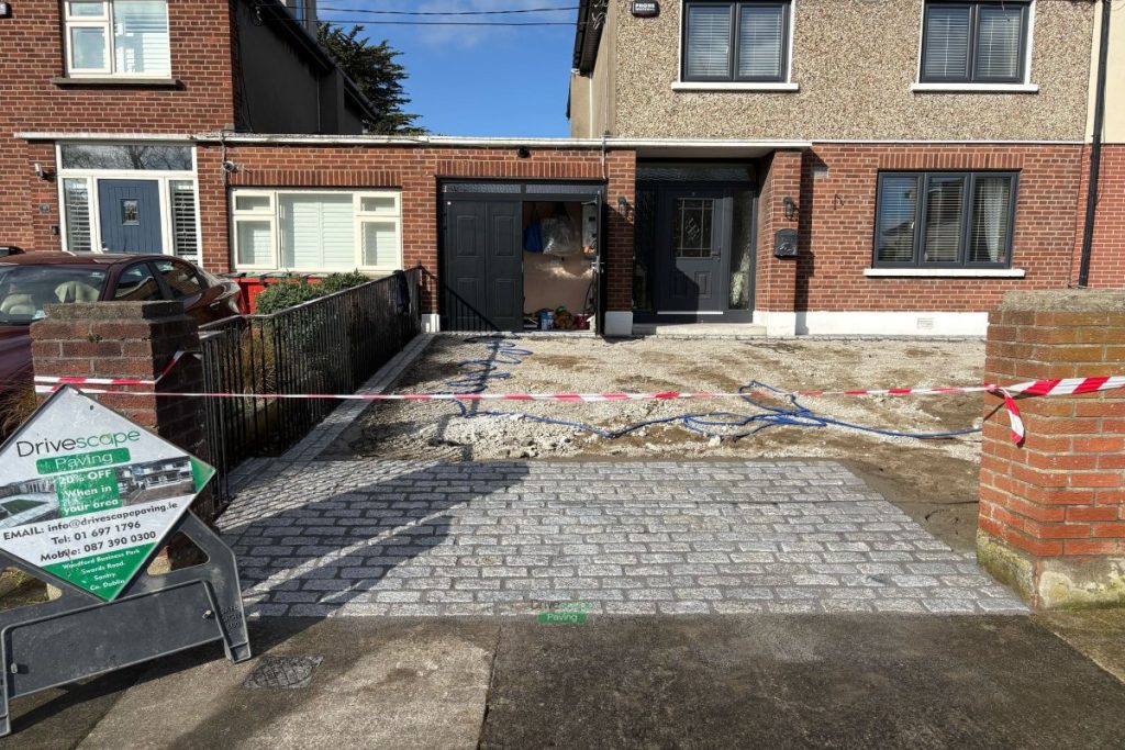 Asphalt Driveway with Tumbled Cobblestones in Clontarf, Dublin (5)