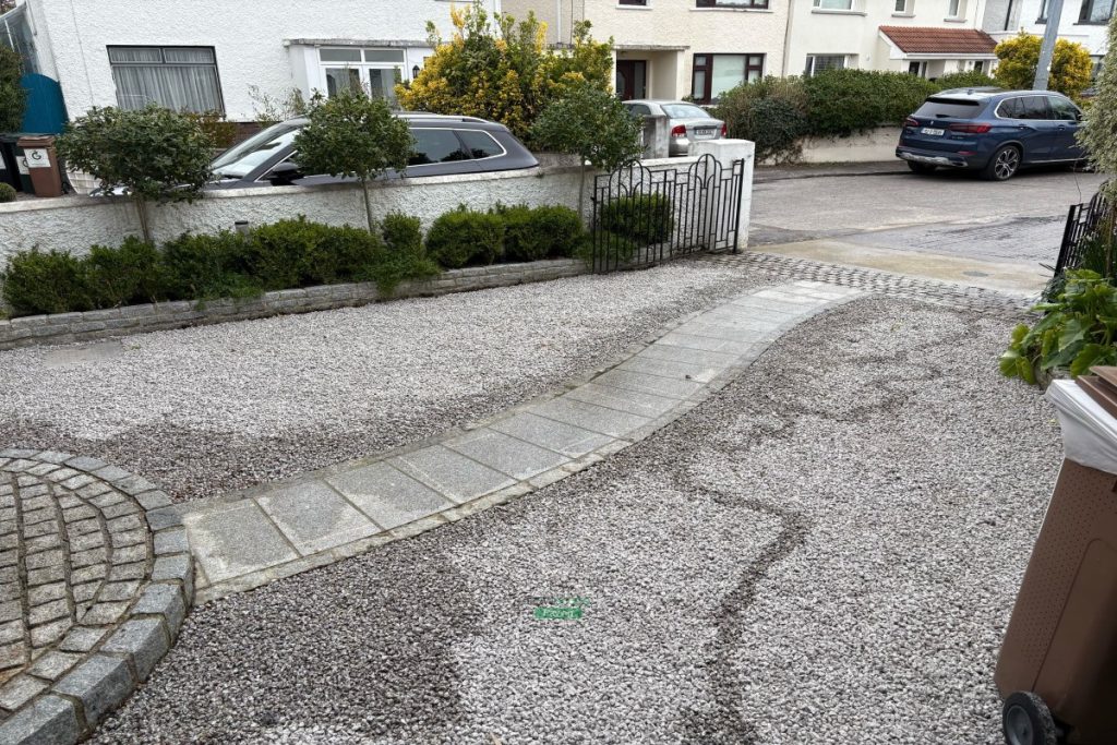 Gravelled Driveway in Terenure, Dublin (2)