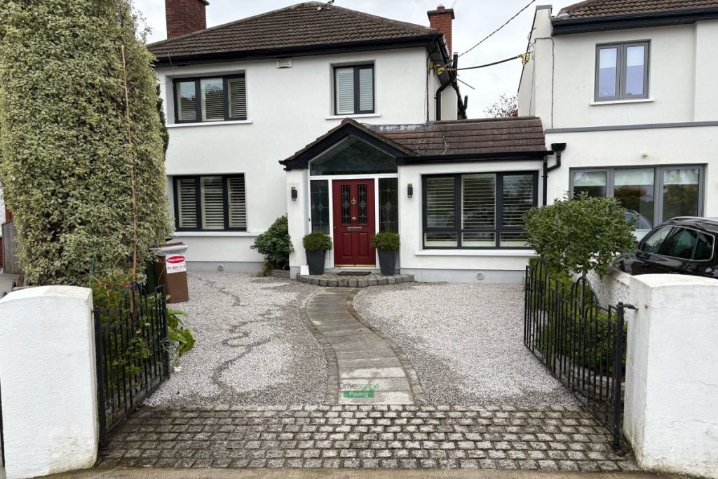 Gravelled Driveway in Terenure, Dublin
