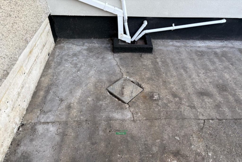 Patio with Newgrange Granite Slabs in Coolock, Dublin (2)