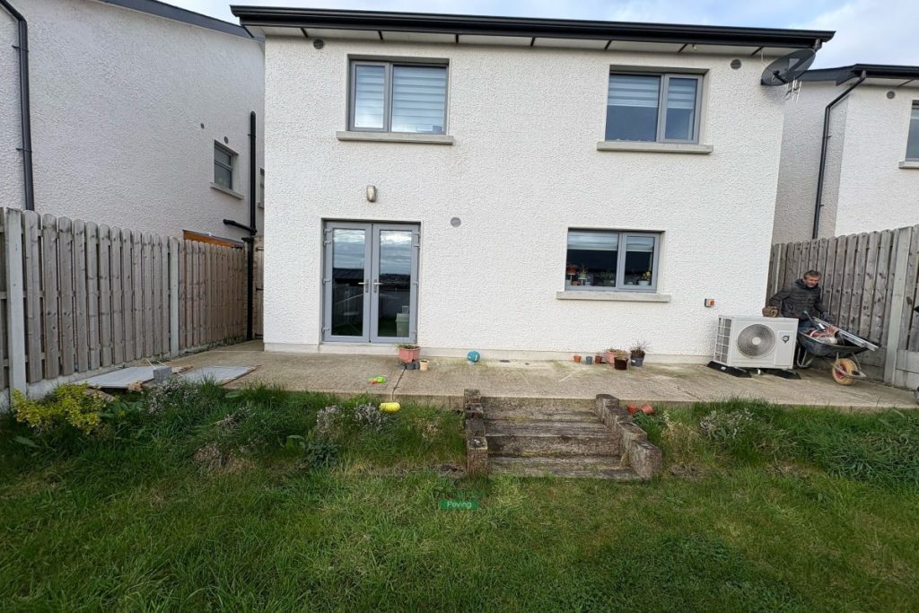 Porcelain Tiled Patio with Connemara Walling in Wicklow (3)