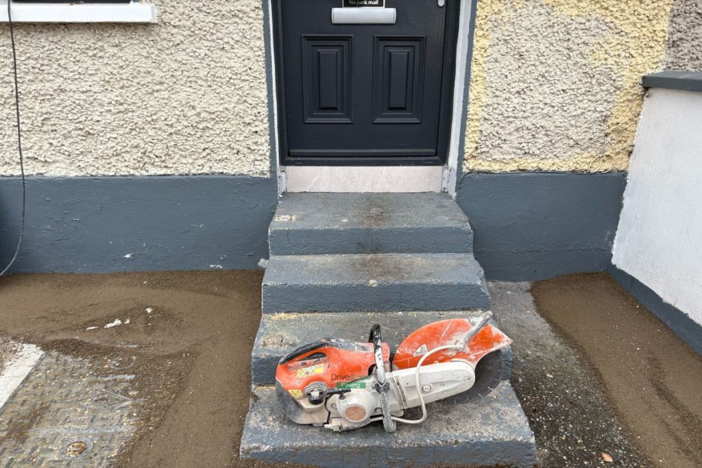 SMA Driveway with Bullnose Granite Steps and Borders in Saggart, Co. Dublin (1)