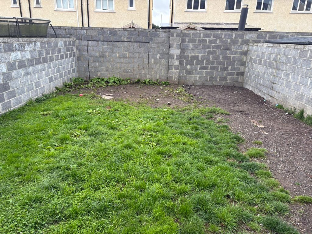 Porcelain Patio with Walkway and Recessed Covers in Hansfield Wood, Dublin (4)
