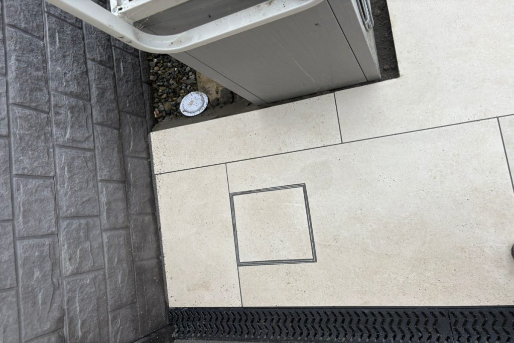 Porcelain Patio with Granite Detailing and Turf in Dunshaughlin, Co. Meath (8)