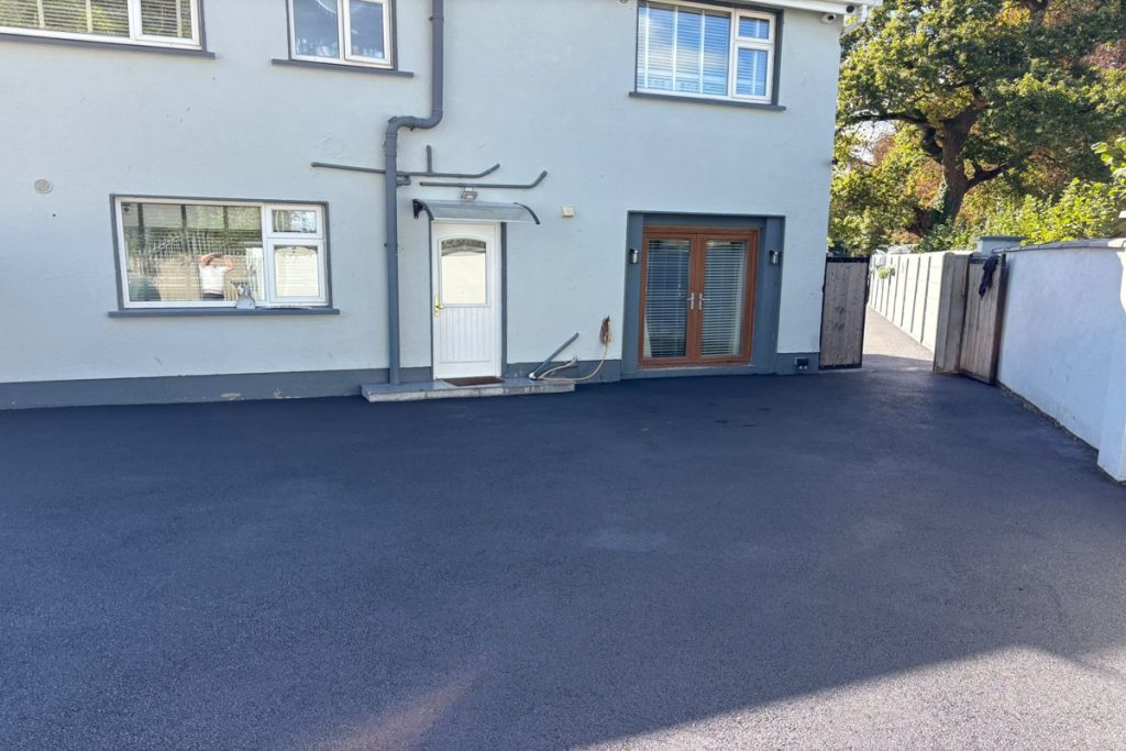 SMA Asphalt Driveway and Patio with Granite Detailing in Monasterevin, Co. Kildare