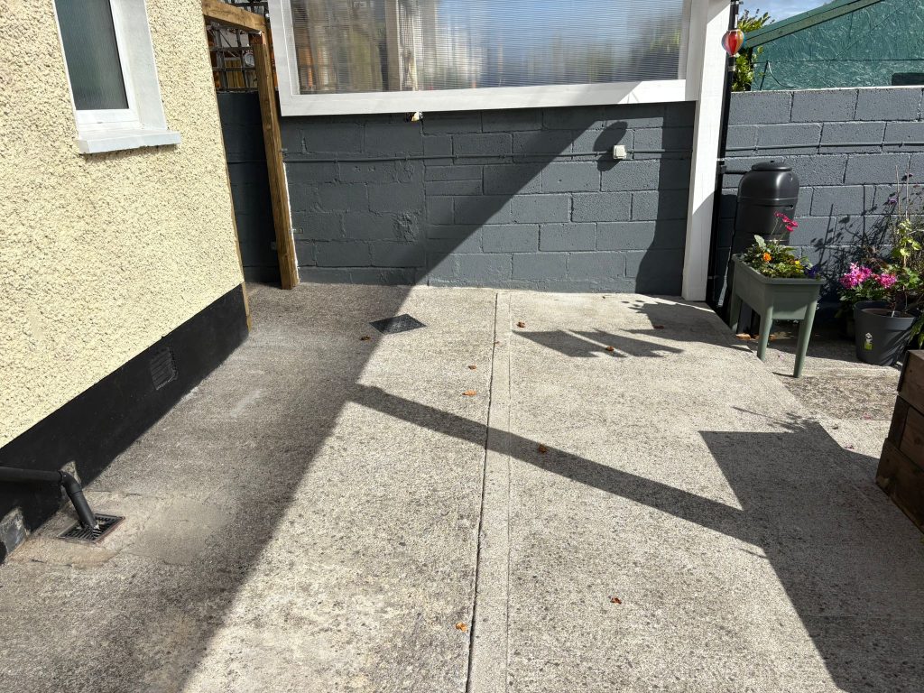 Sonic Silk Porcelain Patio with Granite Steps in Donaghmede, Dublin (1)