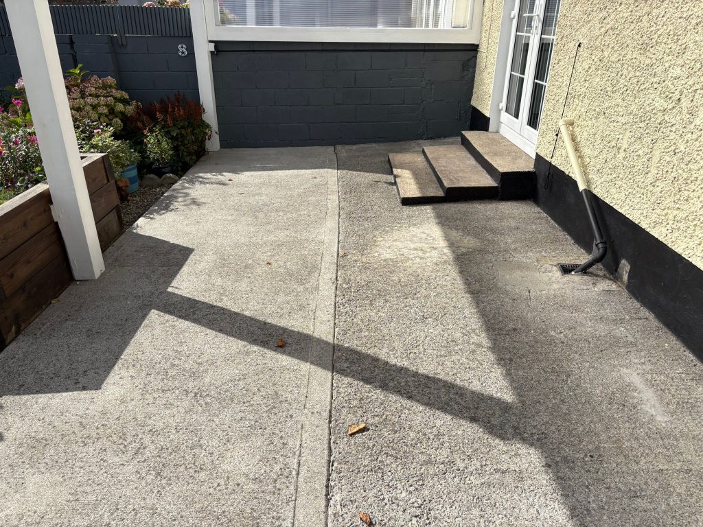 Sonic Silk Porcelain Patio with Granite Steps in Donaghmede, Dublin (3)