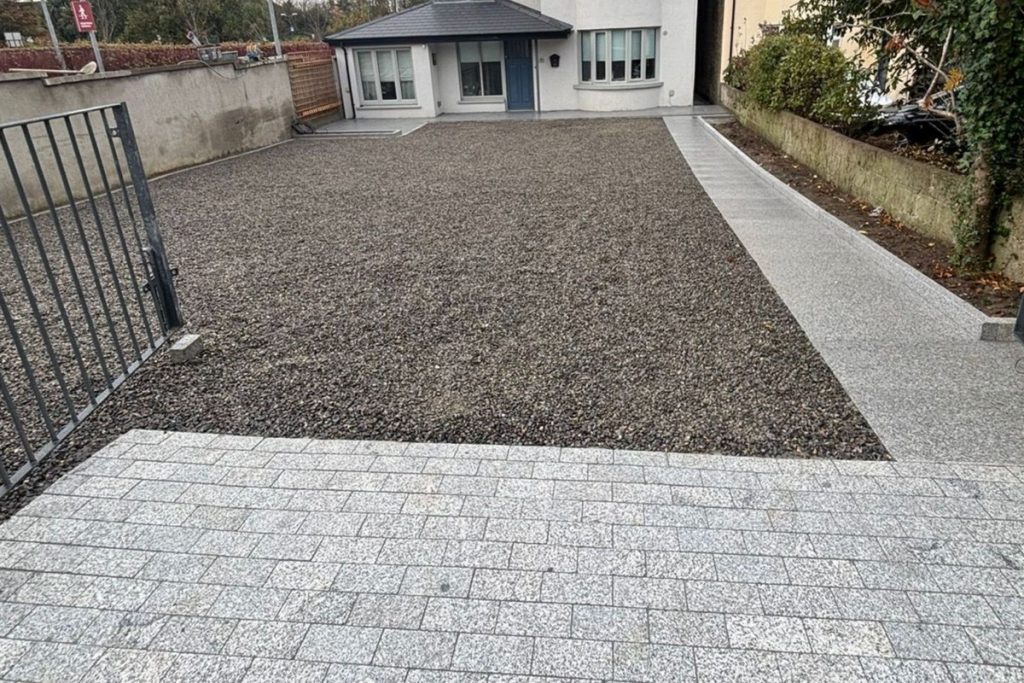 New Gravel Driveway in Sutton, Co. Dublin